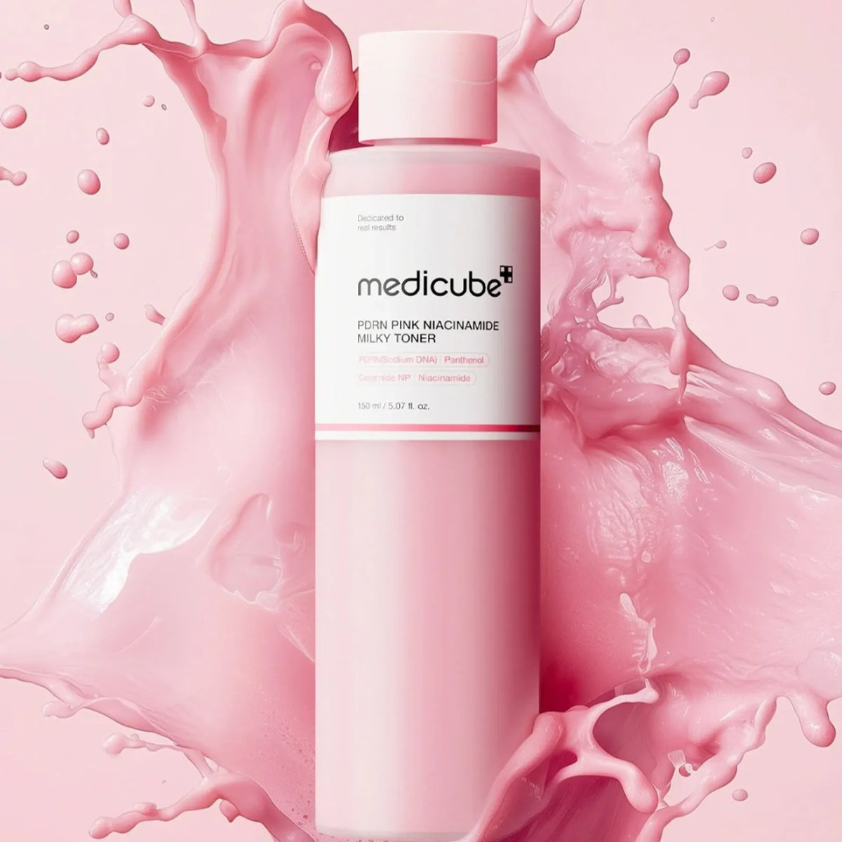 MEDICUBE Tónico Facial con Niacinamida PDRN Pink Niacinamide Milky Toner