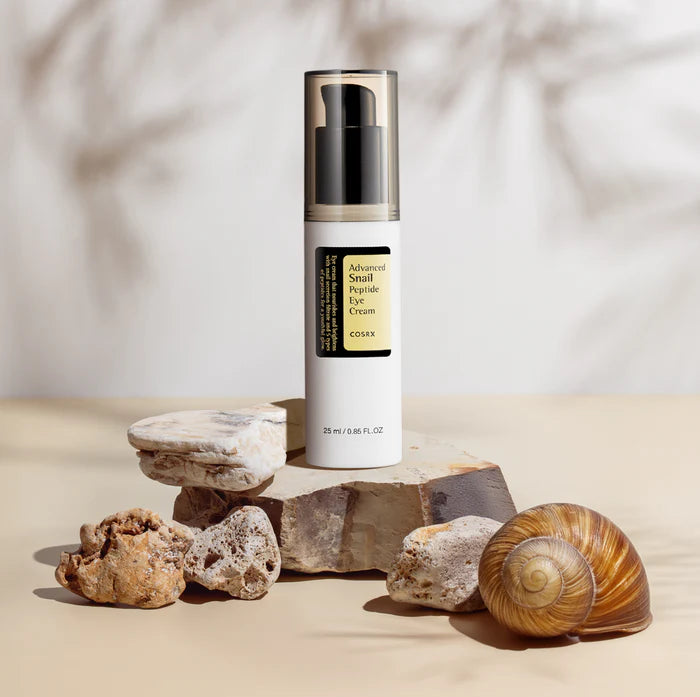 Crema de ojos peptídico de caracol avanzado COSRX
