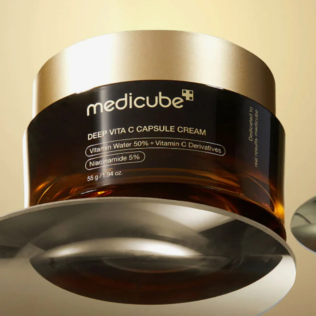 MEDICUBE Deep Vita C Capsule Cream Crema Iluminadora con Vitamina C y Niacinamida