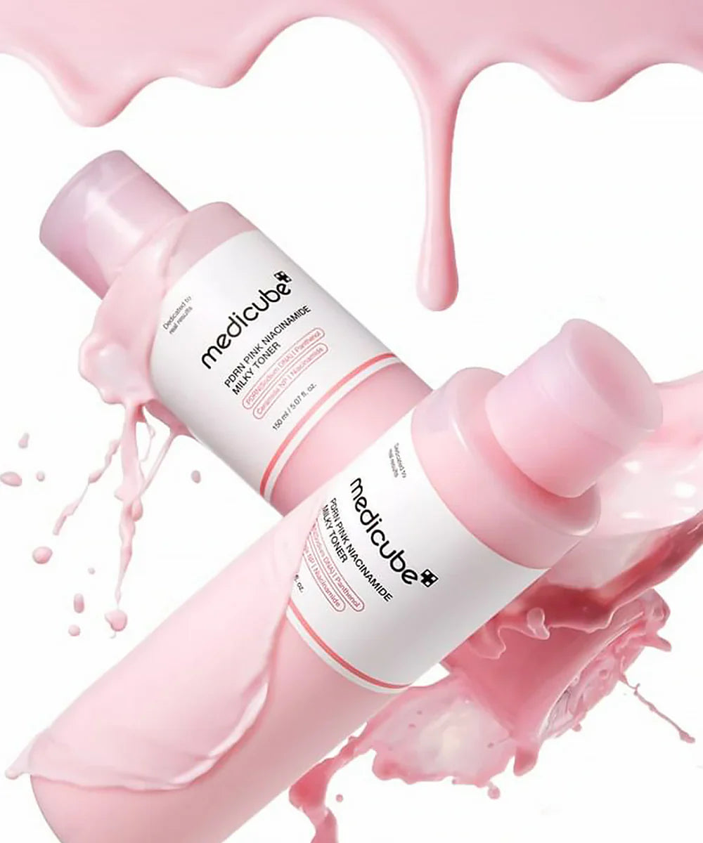 MEDICUBE Tónico Facial con Niacinamida PDRN Pink Niacinamide Milky Toner