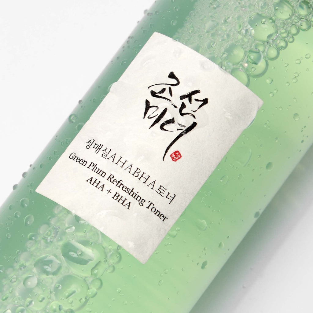 Tónico Green Plum Refreshing Toner: AHA + BHA Beauty of Joseon