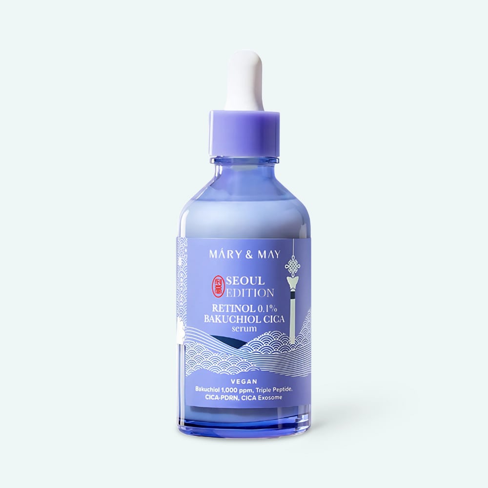 Sérum Facial Retinol 0.1% Bakuchiol Cica Serum Seoul Edition MARY&MAY