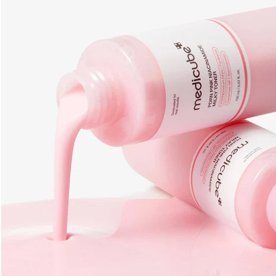 MEDICUBE Tónico Facial con Niacinamida PDRN Pink Niacinamide Milky Toner
