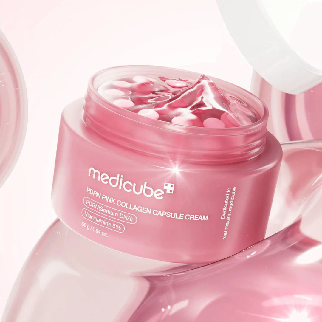 MEDICUBE Crema con Cápsulas PDRN Pink Collagen Capsule Cream