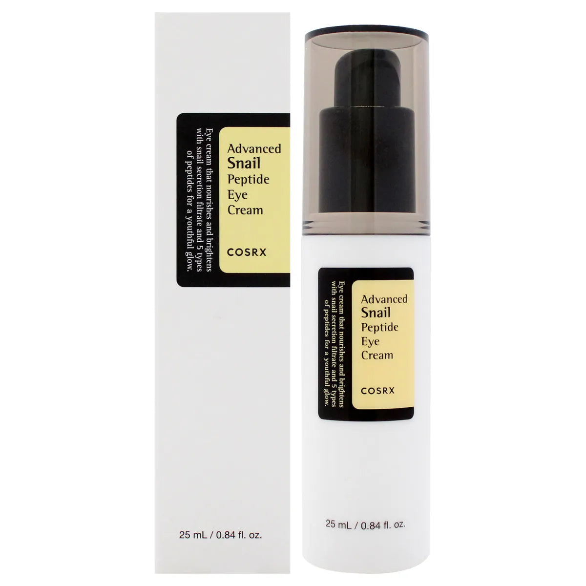 Crema de ojos peptídico de caracol avanzado COSRX